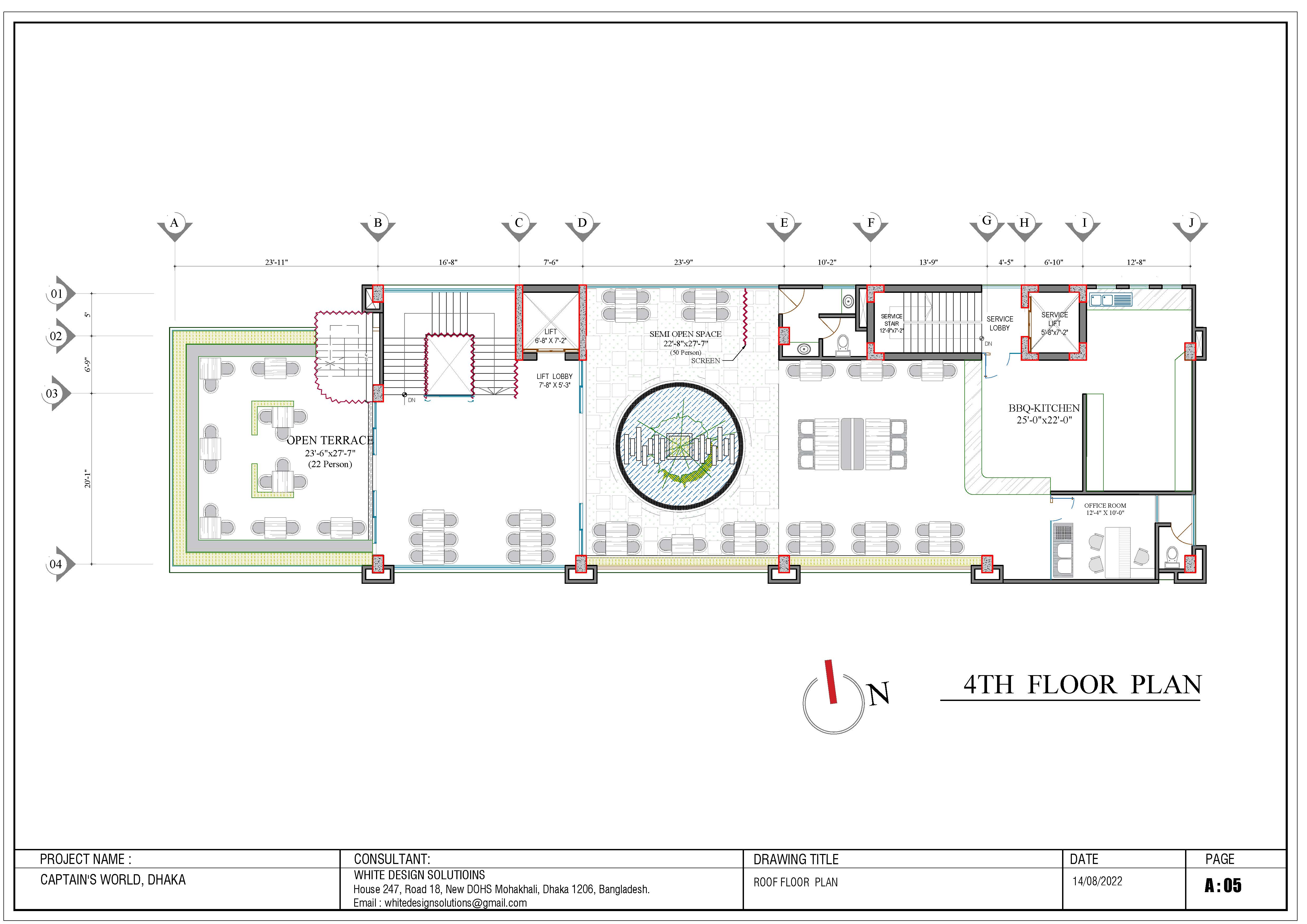 4th Floor Plan